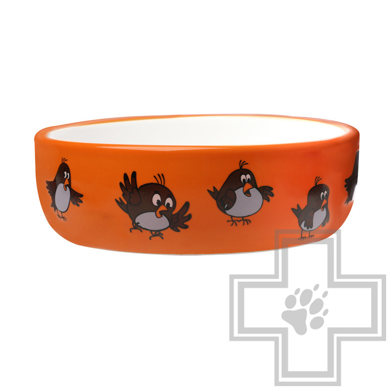 Triol СОЮЗМУЛЬТФИЛЬМ Миска керамическая "Рыжий кот" для животных