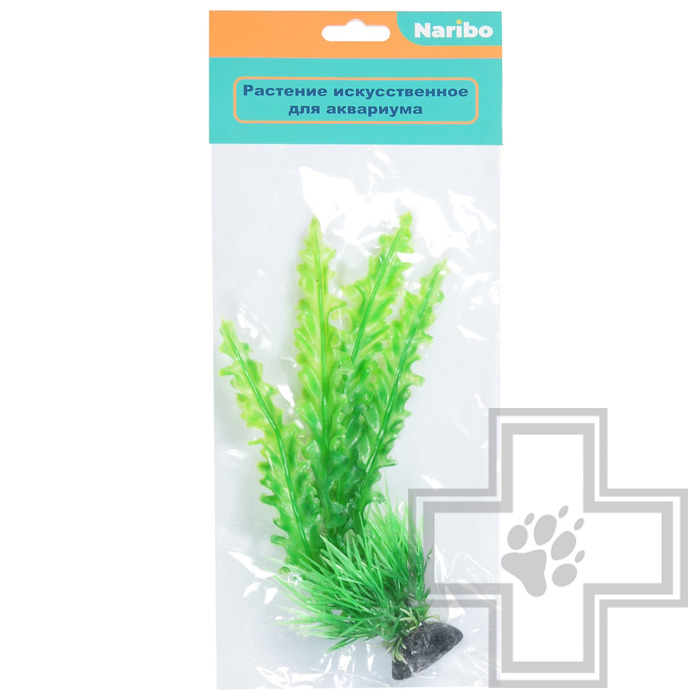 Naribo Растение пластиковое для аквариума "Апоногетон"