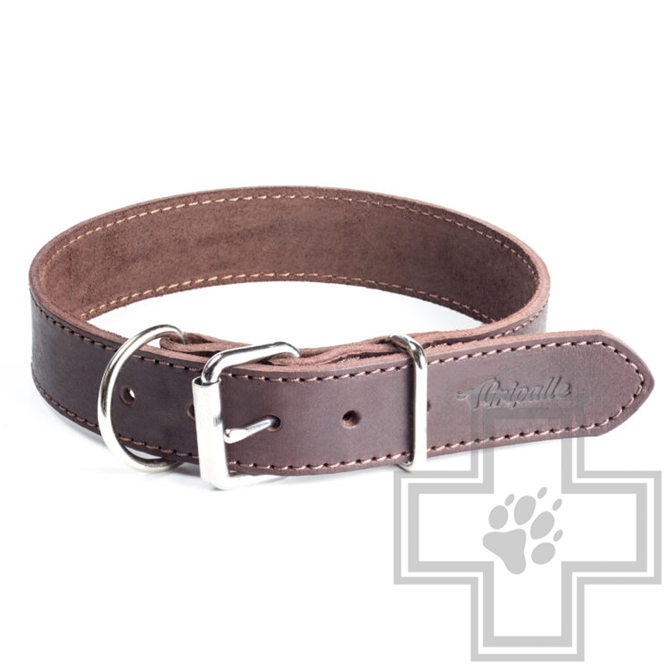 Gripalle Кожаный ошейник "Дакс S" для собак, 20 мм