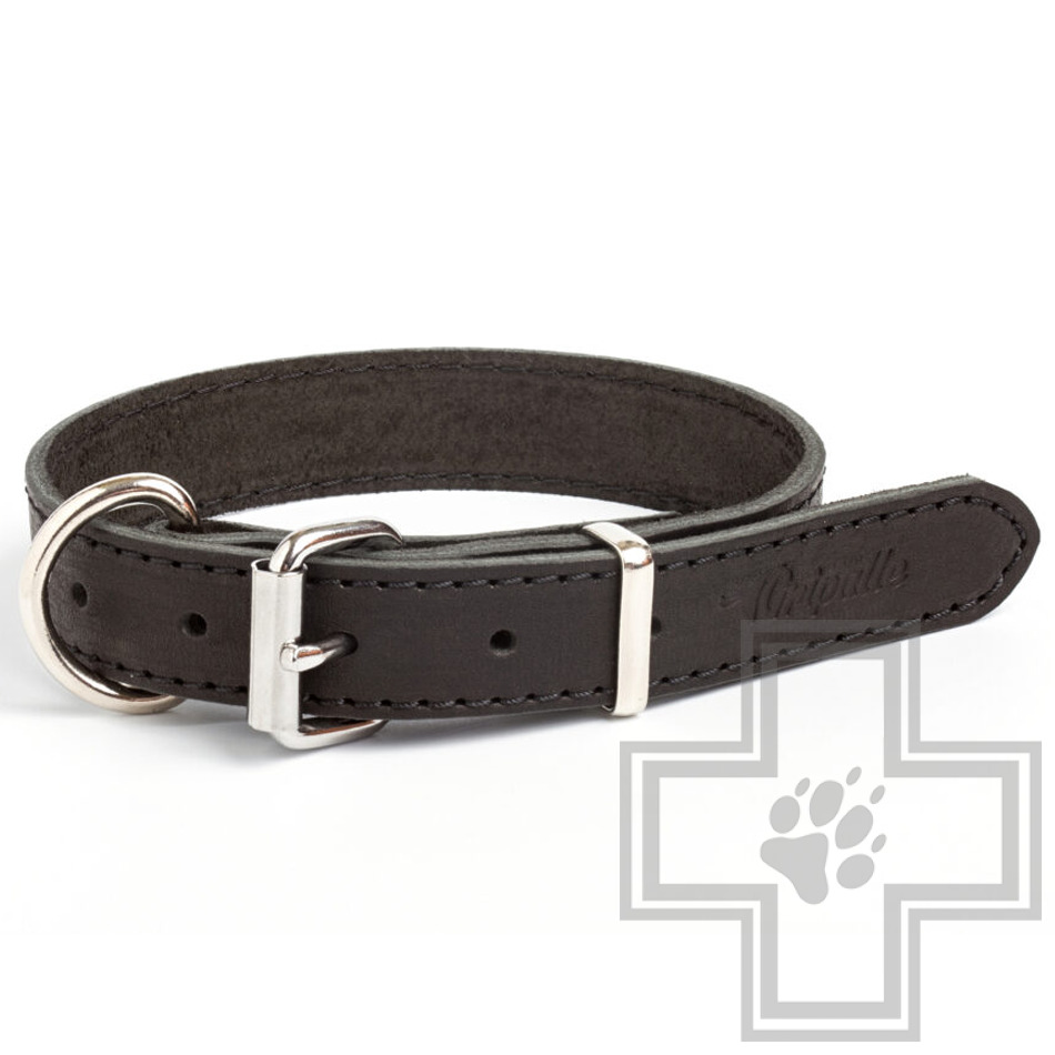Gripalle Кожаный ошейник "Дакс S" для собак, 20 мм