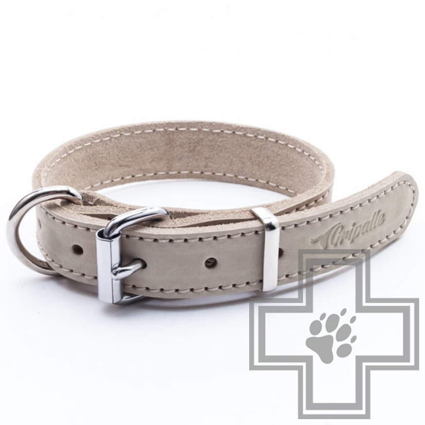 Gripalle Кожаный ошейник "Дакс S" для собак, 20 мм Gripalle Кожаный ошейник "Дакс S" для собак, 20 мм