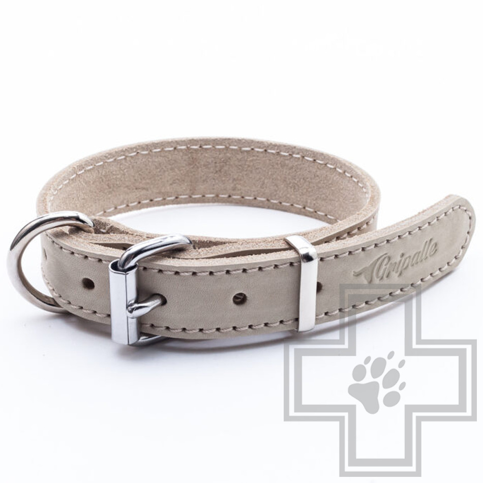 Gripalle Кожаный ошейник "Дакс S" для собак, 20 мм