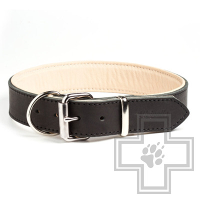 Gripalle Кожаный ошейник "Гросс S" для собак, 20 мм