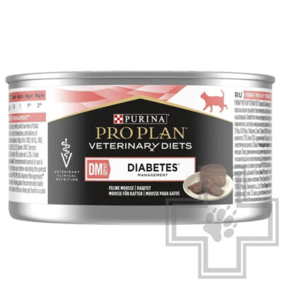 Pro Plan Veterinary Diets DM Diabetes Консервы-диета для взрослых кошек при сахарном диабете