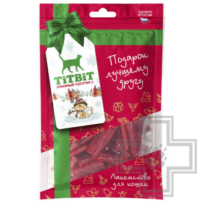 TiTBiT Лакомство "Нарезка мраморная" для кошек (Новогодняя коллекция)