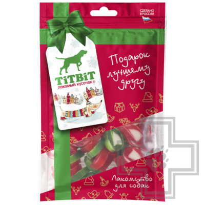 TiTBiT Лакомство "Жевательные дольки" для собак (Новогодняя коллекция)