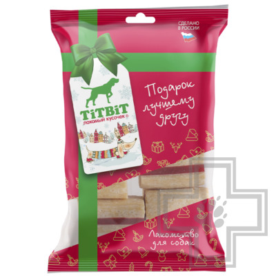 TiTBiT Лакомство "Сэндвичи жевательные" для собак (Новогодняя коллекция)