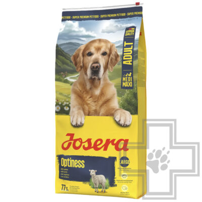 Josera Optiness Adult 22/12 Корм для взрослых собак с нормальным уровнем активности, с птицей