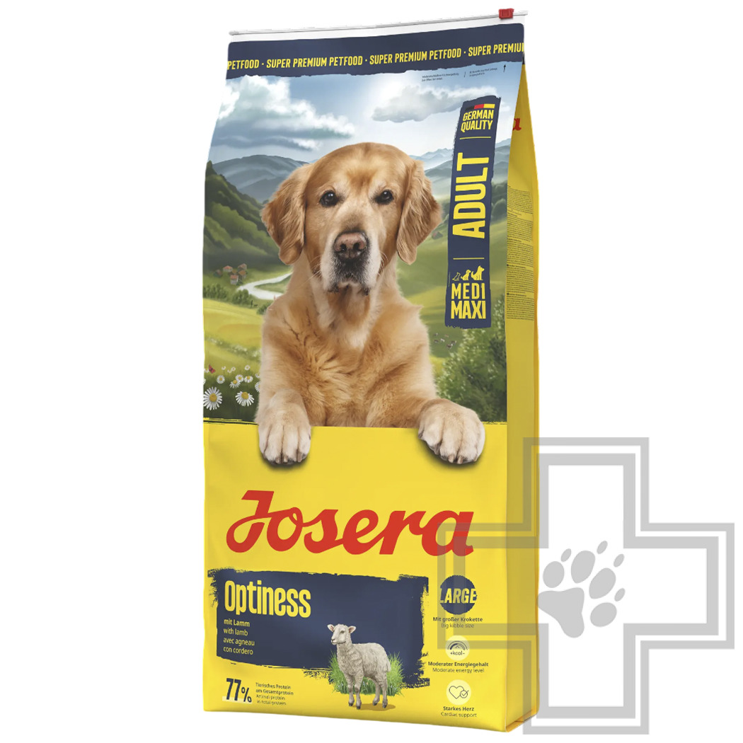 Josera Optiness Adult 22/12 Корм для взрослых собак с нормальным уровнем активности, с птицей