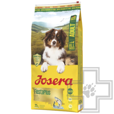 Josera Fiesta Plus Adult 24/15 Корм для взрослых привередливых собак всех пород, с птицей и лососем