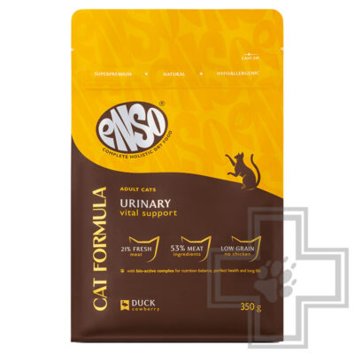 ENSO CF Urinary Корм для взрослых кошек для профилактики МКБ, с уткой и брусникой