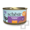 Schesir Grill Консервы беззерновые для взрослых кошек, паштет из скумбрии и сардин