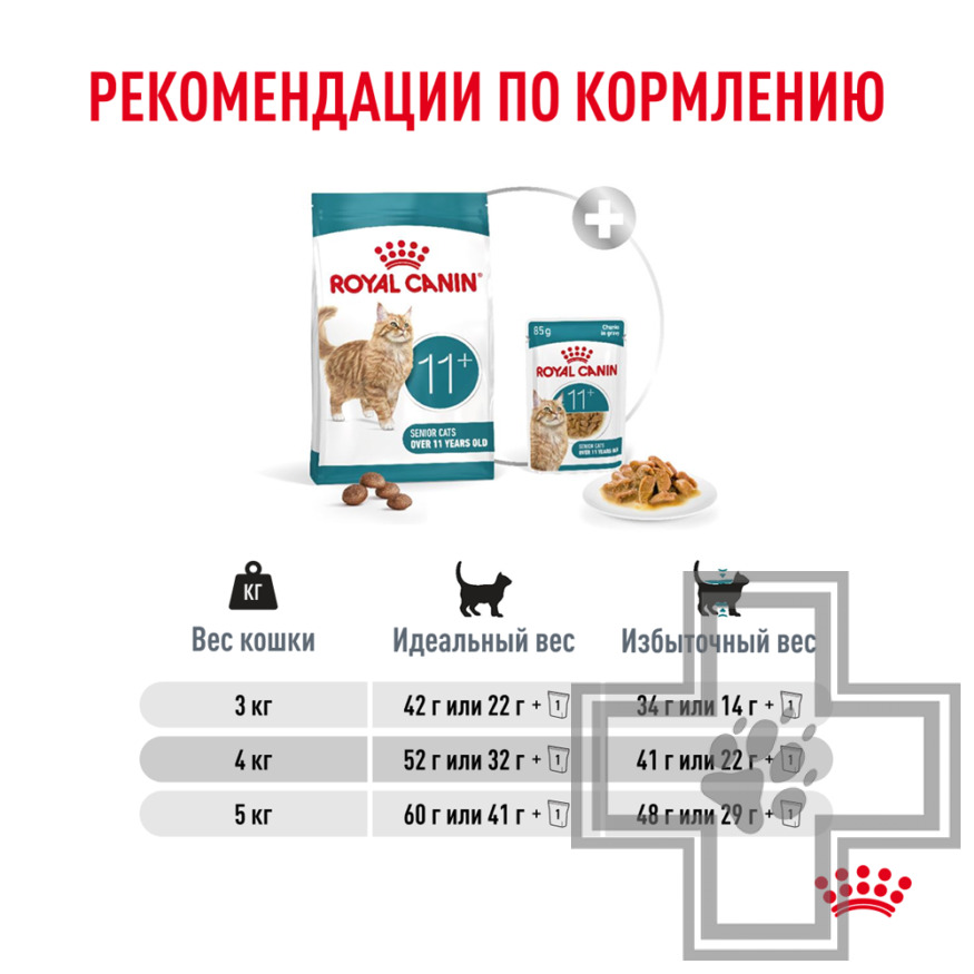 Royal Canin Senior Ageing 11+ Корм для взрослых кошек старше 11 лет