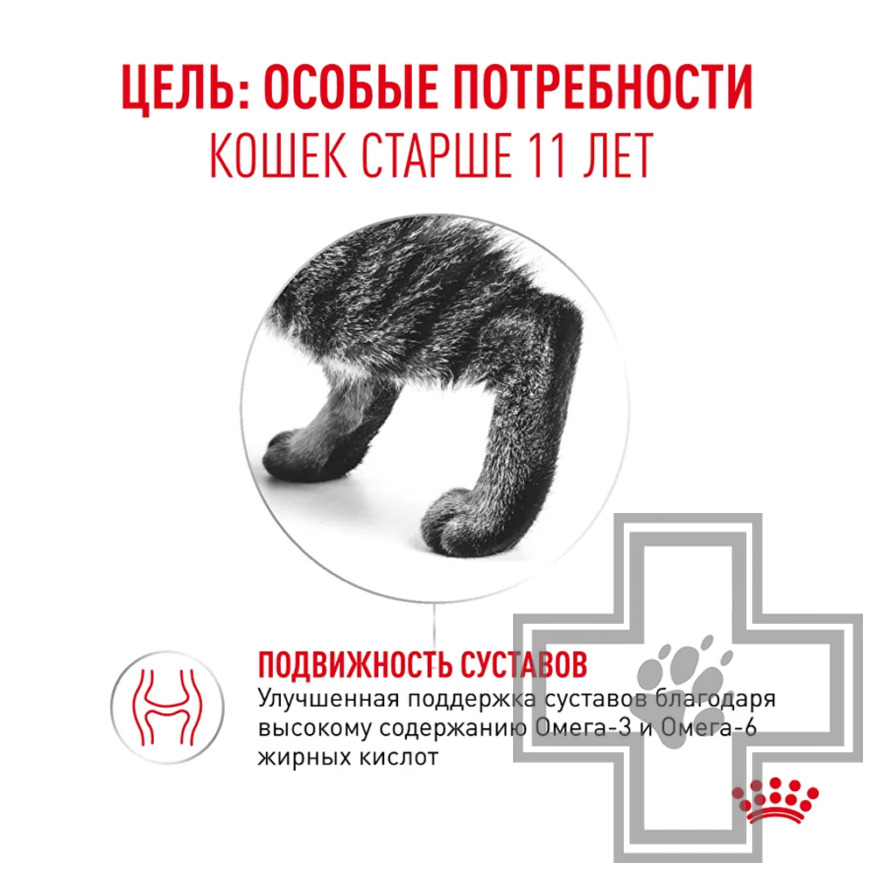 Royal Canin Sterilised Ageing 11+ Корм для стерилизованных пожилых кошек старше 11 лет Royal Canin Sterilised Ageing 11+ Корм для стерилизованных пожилых кошек старше 11 лет