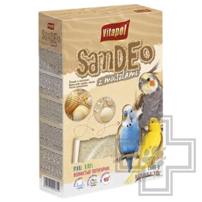 Vitapol Песок для птиц, с ракушками