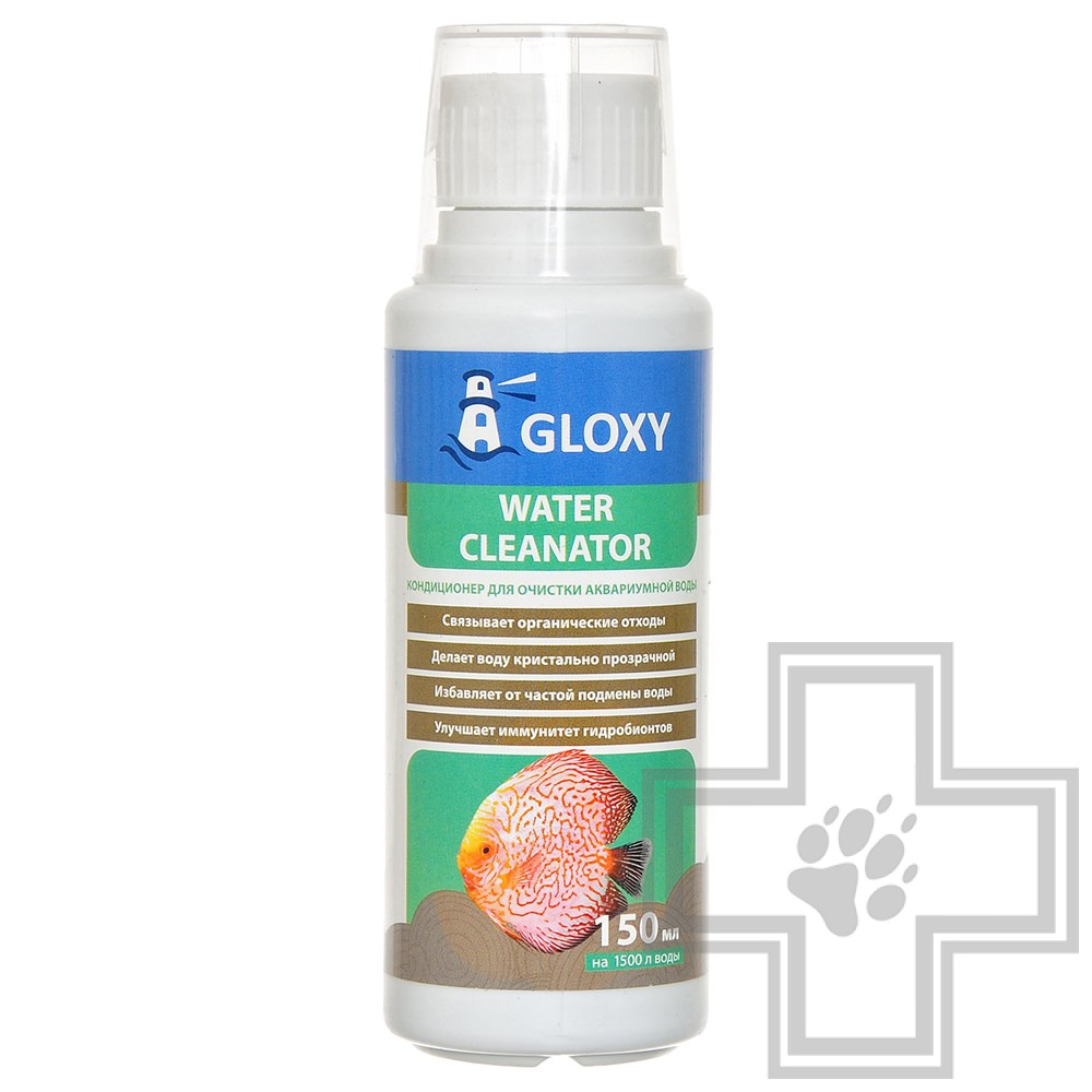Gloxy Water Quality Cleanator Кондиционер для очистки аквариумной воды