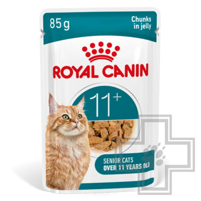 Royal Canin Ageing +11 Пресервы для взрослых кошек старше 11 лет, в желе
