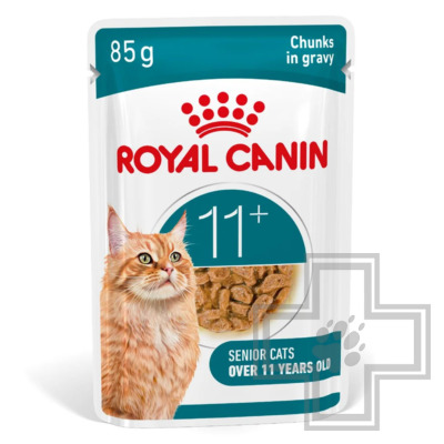 Royal Canin Ageing +11 Пресервы для взрослых кошек старше 11 лет, в соусе
