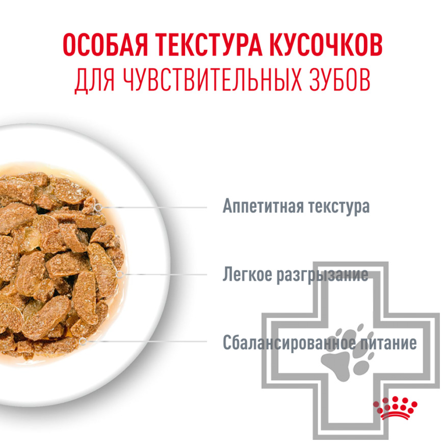 Royal Canin Ageing +11 Пресервы для взрослых кошек старше 11 лет, в соусе