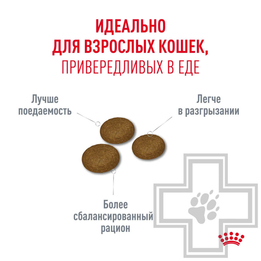 Royal Canin Fussy Exigent Корм для взрослых привередливых кошек