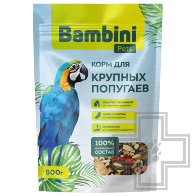 Bambini Pets Корм для крупных попугаев