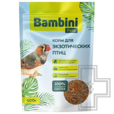 Bambini Pets Корм для экзотических птиц