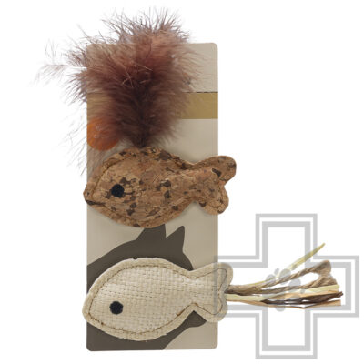 Beeztees Игрушка «Рыбка Сэди» для кошек (цена за 2 игрушки)