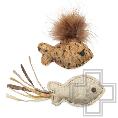 Beeztees Игрушка «Рыбка Сэди» для кошек (цена за 2 игрушки)