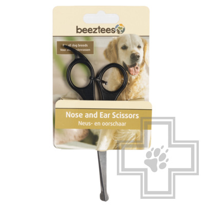 Beeztees Ножницы для стрижки шерсти в носу и ушах, для собак