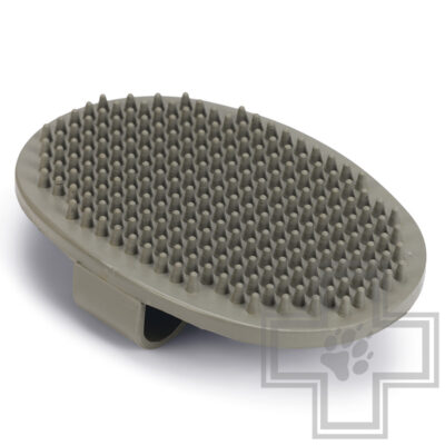 Beeztees Щетка массажная резиновая на руку для ухода за шерстью животных