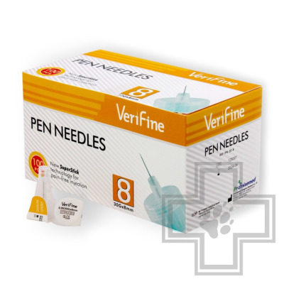 Verifine Игла 30G для инсулиновых шприц-ручек для кошек (цена за 1 шт.)