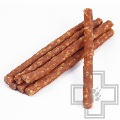 TiTBiT Колбаса "Дикий Зов" с мясом гуся и брусникой для собак всех пород