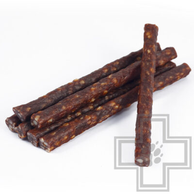 TiTBiT Колбаса "Дикий Зов" с мясом оленя и брусникой для собак всех пород