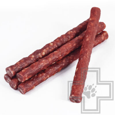 TiTBiT Колбаса "Дикий Зов" с мясом утки и черникой для собак всех пород