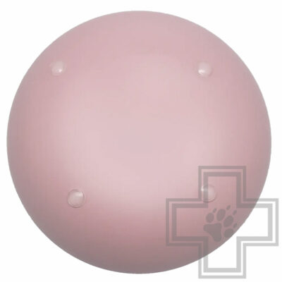 Уют Миска металлическая с двойными стенками, розовая