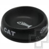 №1 Миска керамическая "Cat", черная