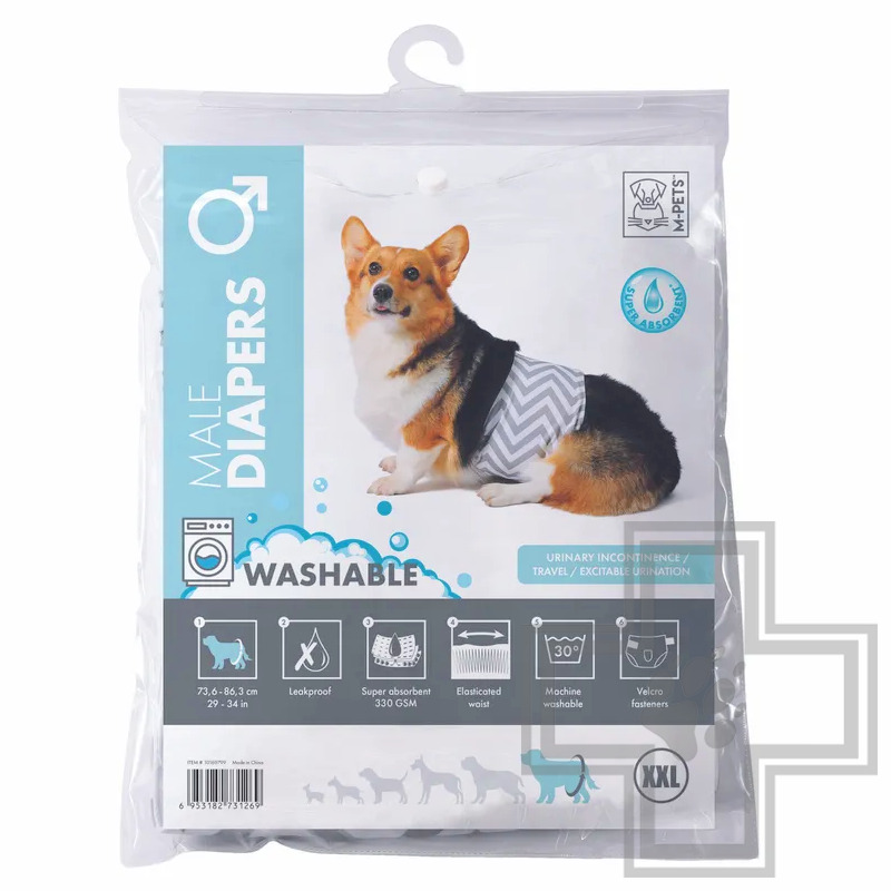 M-PETS Пояс многоразовый для кобелей