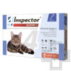 Инспектор Квадро Капли на холку от паразитов для кошек (цена за 1 пипетку)
