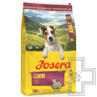 Josera Mini Adult 25/17 Корм беззерновой для взрослых собак мелких пород, с ягненком