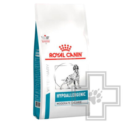 Royal Canin Hypoallergenic Moderate Calorie Корм-диета для взрослых собак при пищевой аллергии