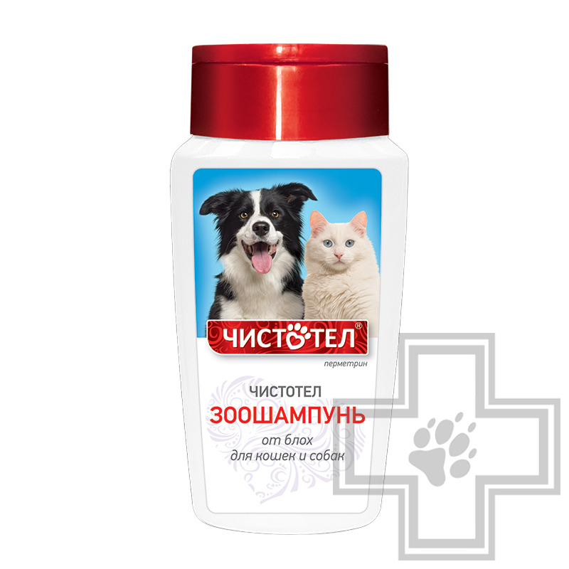 Чистотел Максимум Зоошампунь от блох и клещей для кошек и собак