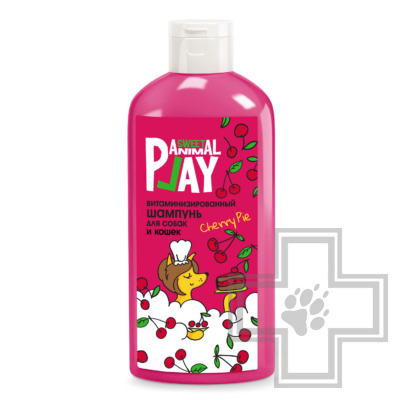 Animal Play Sweet Шампунь витаминизированный "Вишневый пай" для собак и кошек