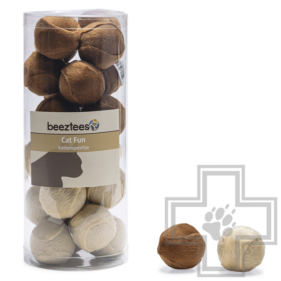 Beeztees Игрушка «Теннисный мяч» для кошек (цена за 1 мячик)
