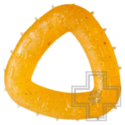 INDIGO Игрушка "Треугольник" жевательная с кукурузным волокном для собак