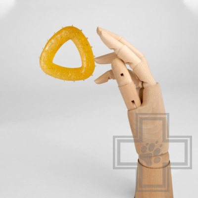 INDIGO Игрушка "Треугольник" жевательная с кукурузным волокном для собак