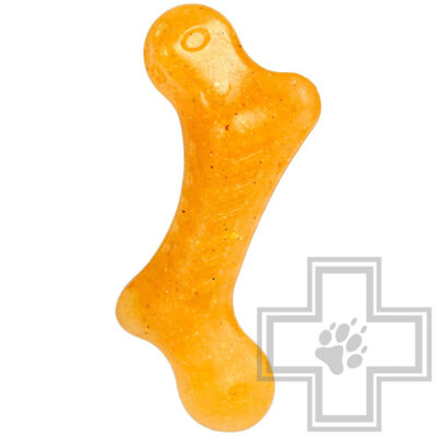 INDIGO Игрушка Кость "Бумеранг" жевательная с древесным волокном для собак