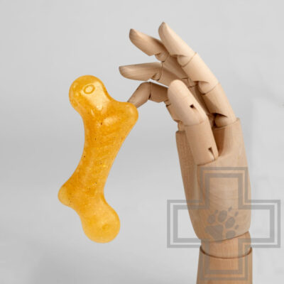 INDIGO Игрушка Кость "Бумеранг" жевательная с древесным волокном для собак