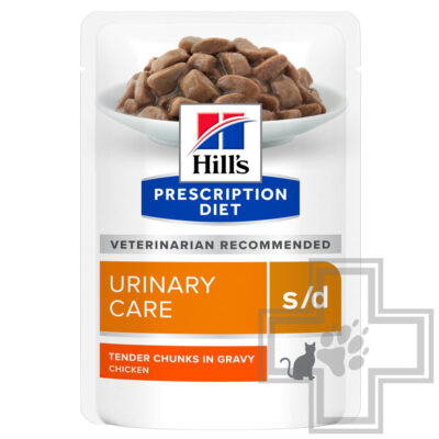 Hill's PD s/d Пресервы-диета для взрослых кошек для поддержания здоровья мочевыводящих путей