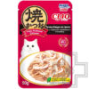 INABA CIAO Yaki Katsuo Dinner Пресервы для кошек, с тунцом Кацуо на гриле, гребешком и ширасу
