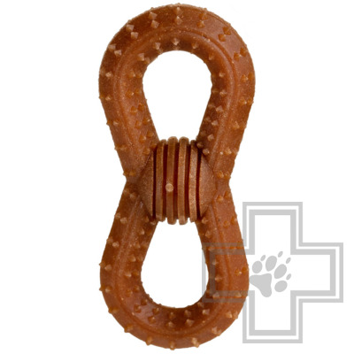 INDIGO Игрушка Кость "Восьмерка" жевательная с кукурузным волокном для собак